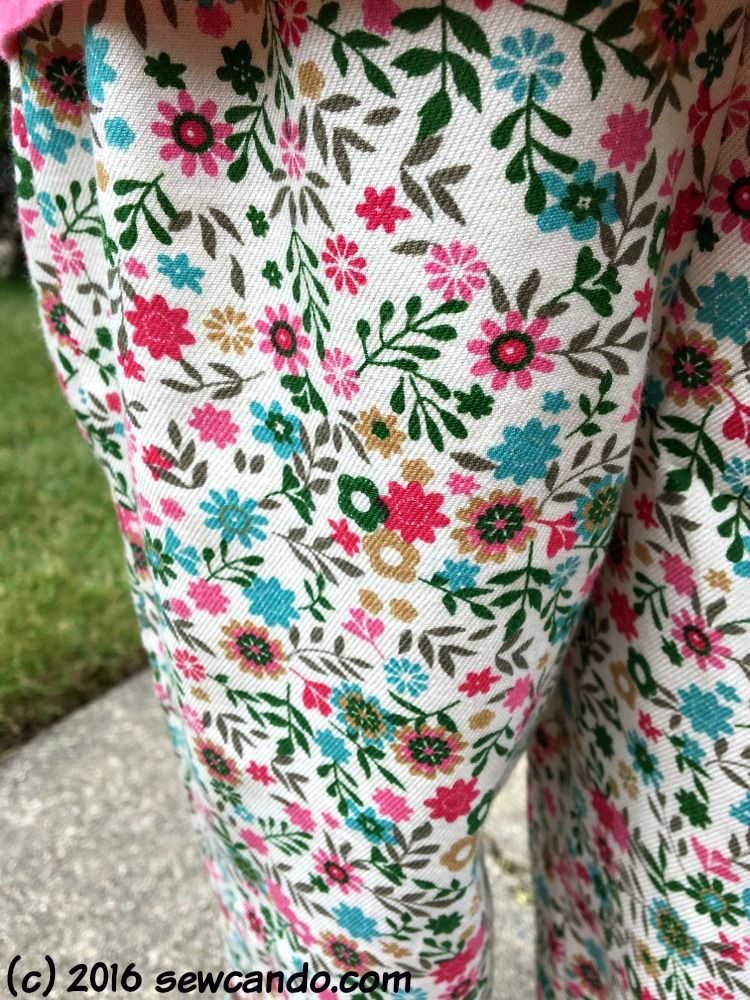Sew Can Do Making the Perfect Summer Pants Vintage Pattern + Bamboo